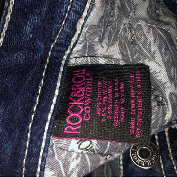 Rock and Roll Cowgirl Jeans size 27x34 - Picture 1 of 6